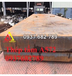 Thép tấm đúc ASTM A572 130mm/130ly/130li gr50 nhà máy YINGKOU cập cảng TPHCM